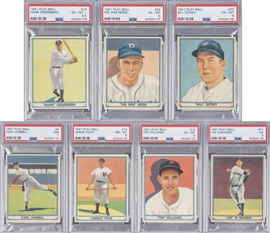 1941 Play Ball Complete Set (72) 